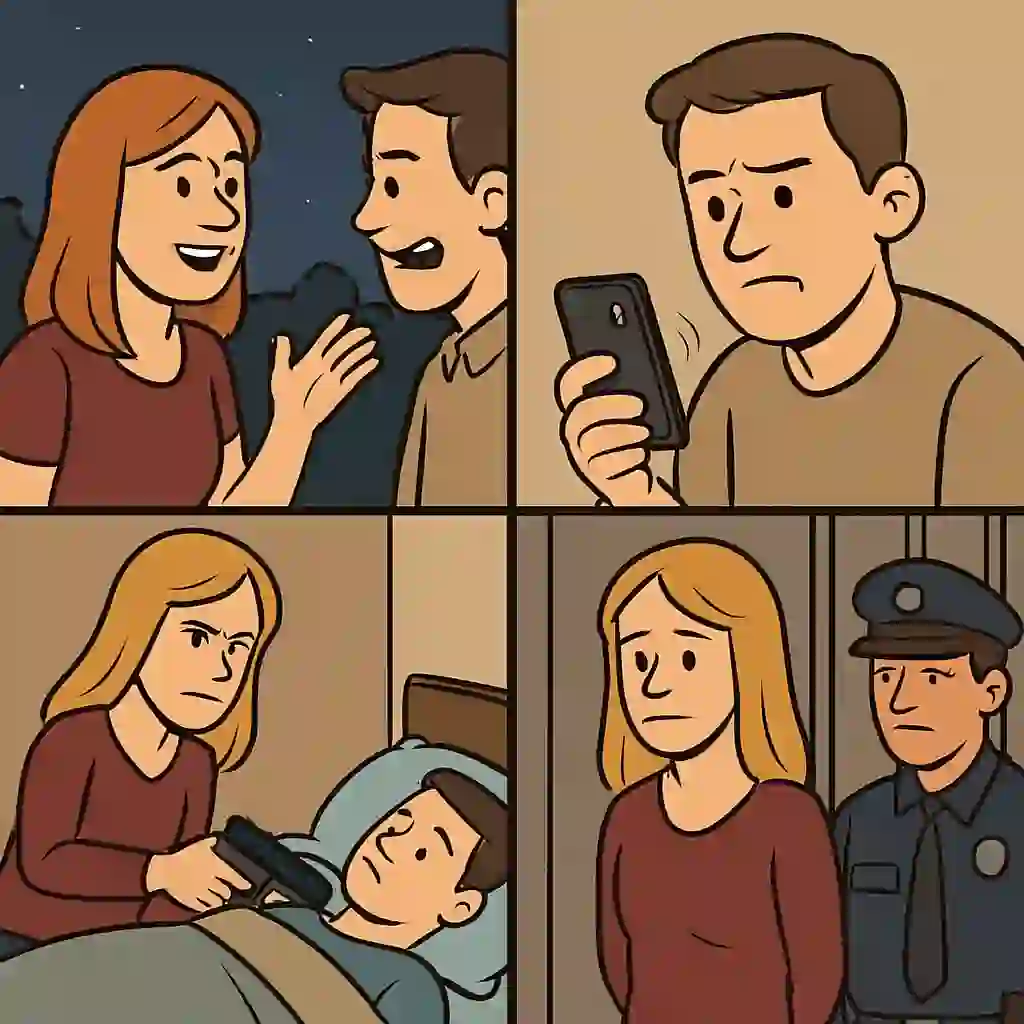 Jennifer Gledhill, a woman from Utah, allegedly shot her husband Matthew Johnson after he discovered her affair.